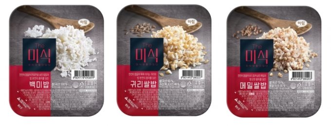 하림 더미식 즉석밥 제품. /사진제공=하림산업