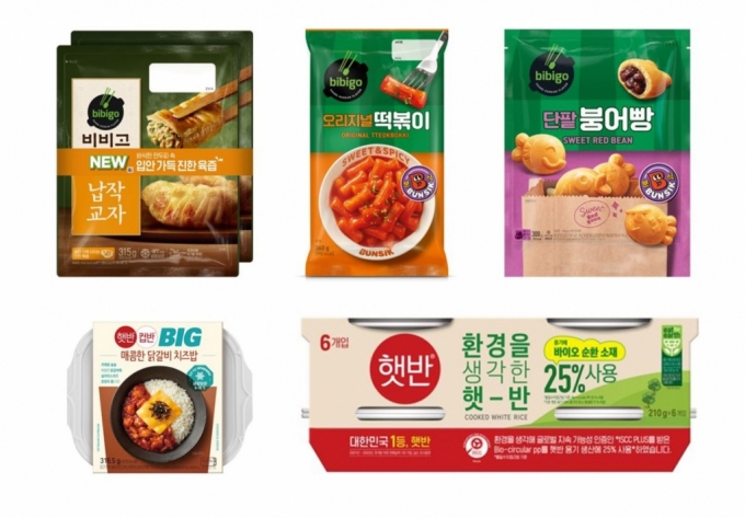 CJ제일제당이 신세계 유통 3사에 선론칭하는 신제품. /사진제공=CJ제일제당