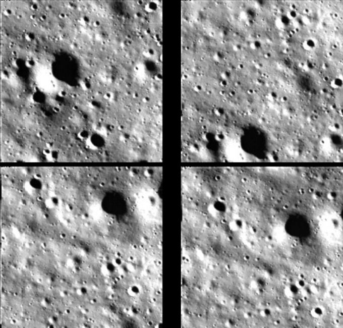 인도우주연구기구(ISRO)가 공개한 달 남극 표면. / 사진=인도우주연구기구(ISRO)