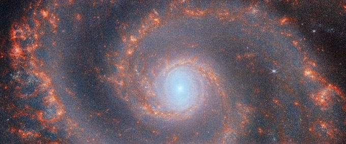 ӽ ָ(JWST) ܼ ī޶ Ȱ Կ M51. / =̱װֱ(NASA)