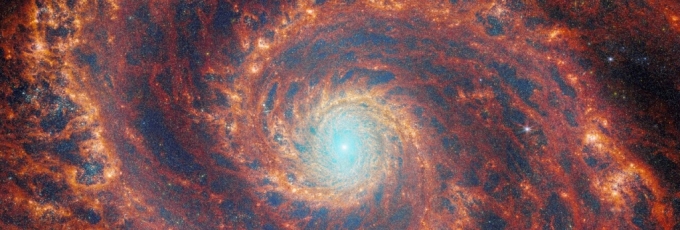 ӽ ָ(JWST) ܼ  Ȱ  M51. / =̱װֱ(NASA)