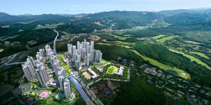 은화삼지구 조감도/사진제공=대우건설