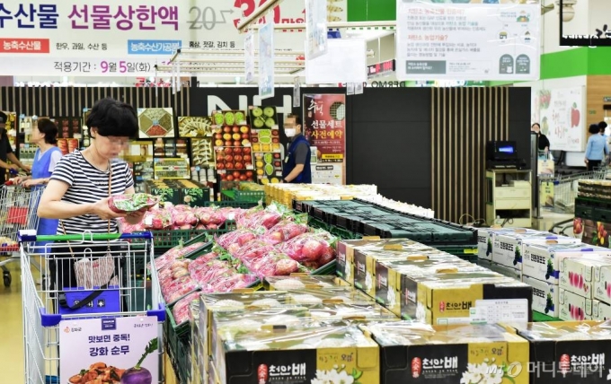대명절 추석 앞둔 장바구니 물가(과일) /사진=임한별(머니S)