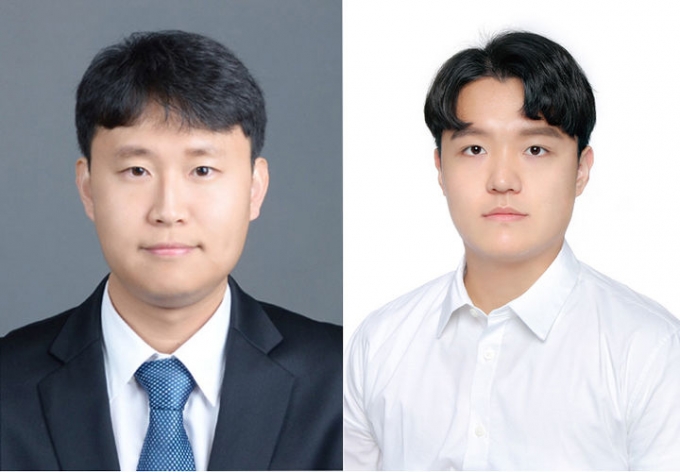 DGIST 로봇및기계전자공학과 박상현 교수(왼쪽), 강명균 박사과정생/사진=DGIST