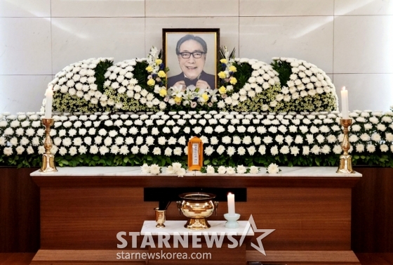 고 변희봉의 빈소 사진. 사진=스타뉴스DB