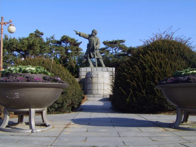 충남 홍성군 김좌진 장군 동상. /사진=국가보훈부 홈페이지 캡처