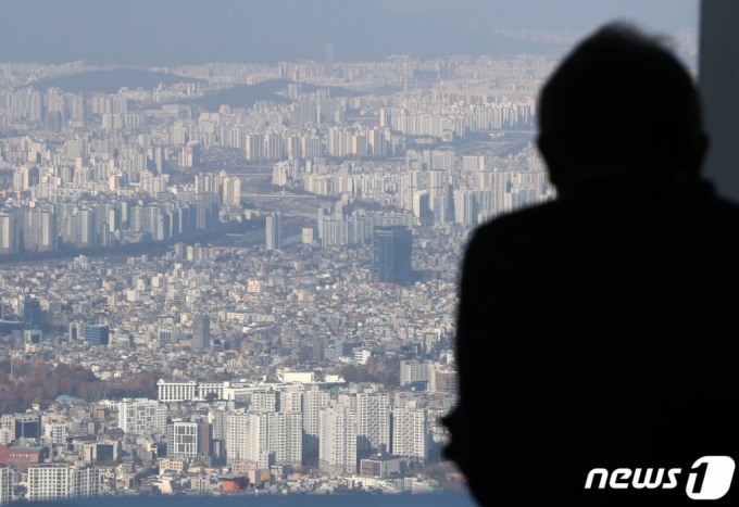 서울 시내 아파트 단지의 모습. /사진=뉴스1