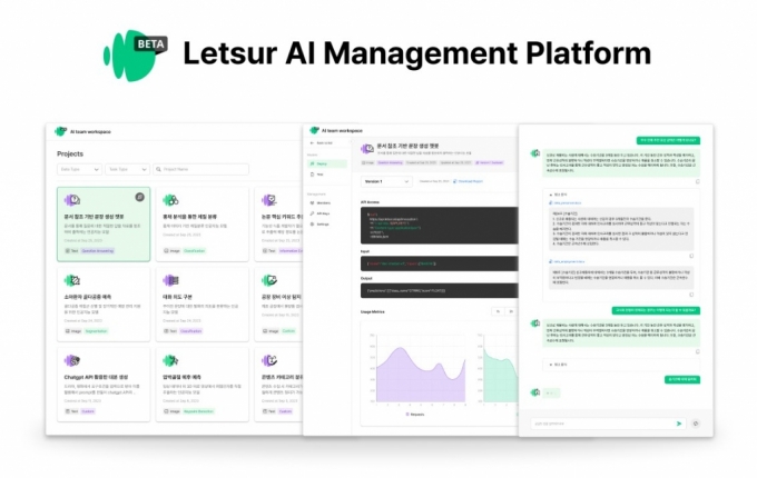 기업용 AI 서비스 간편 도입…렛서, 노코드 AI 플랫폼 '램프' 출시
