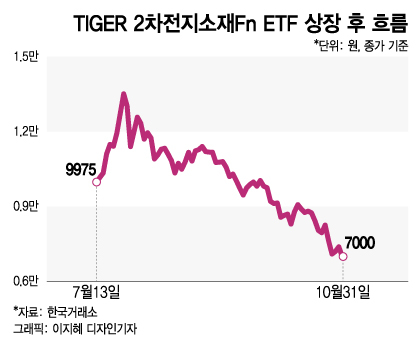 "무조건 오를 거야"…2차전지 ETF 추락해도 개미 '다닥다닥'