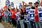 10월 29일(현지시간) 제너럴모터스(GM)의 미국 미시간주 델타타운십  랜싱델타공장에서 전미자동차노조(UAW) 조합원들이 피켓 시위를 하고 있다. /로이터=뉴스1