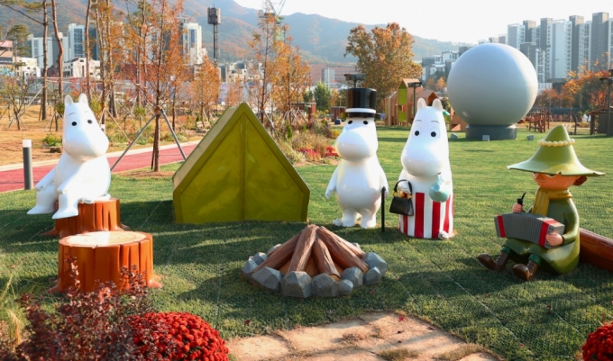 의왕 무민공원(Uiwang Moomin Park) 2일 오픈