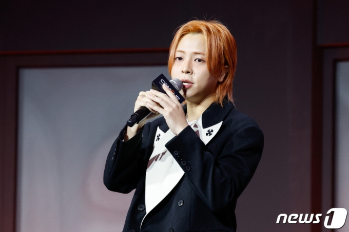 (서울=뉴스1) 안은나 기자 = 박지원(지올팍) 신드롬즈 대표가 8일 서울 동대문디자인플라자(DDP)에서 열린 컴업(COMEUP) 2023에서 인공지능(AI) 기반 라이프스타일 플랫폼 창업 이야기를 하고 있다. 2023.11.8/뉴스1  Copyright (C) 뉴스1. All rights reserved. 무단 전재 및 재배포,  AI학습 이용 금지.