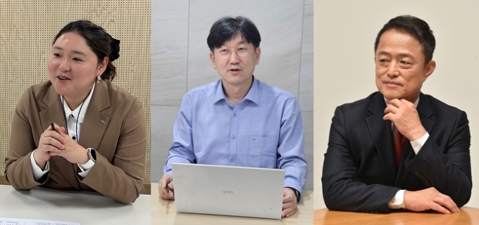 (왼쪽부터)정수진 정보통신산업진흥원 지역디지털혁신추진단장, 김영준 서울창조경제혁신센터 창업혁신팀장, 황선태 국민대 교수