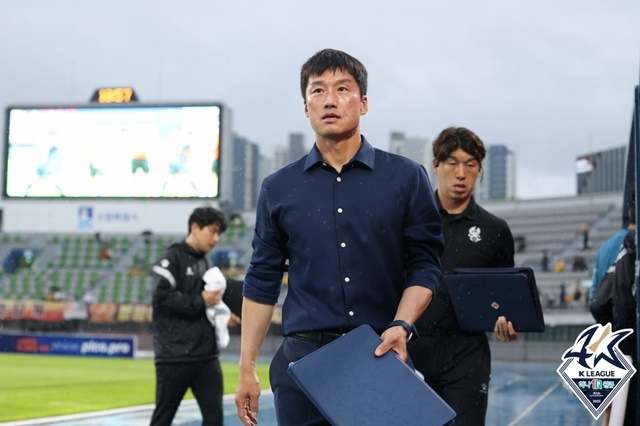 이정효 광주 감독. /사진=한국프로축구연맹 제공