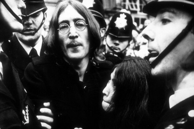 그룹 비틀즈 멤버였던 싱어송라이터 존 레논 /사진=로이터=뉴스1