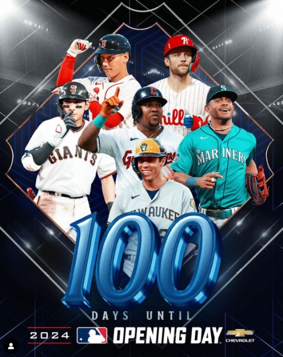 () MLB.com  SNS   100 յ  ˸ Խù ߴ. /=MLB.com  SNS