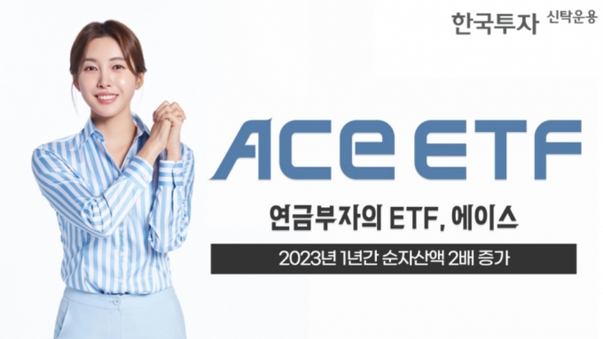 한투운용 ACE ETF 순자산 5.9조...1년간 2배 껑충