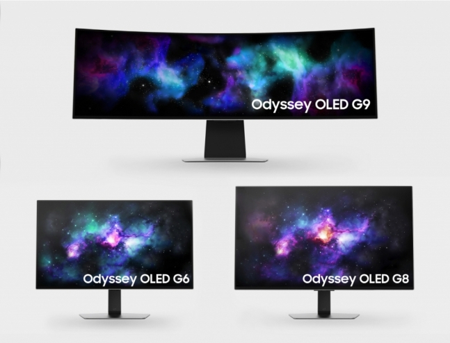 삼성전자 2024년 게이밍 모니터 '오디세이 OLED' 신제품 3종 이미지 /사진제공=삼성전자