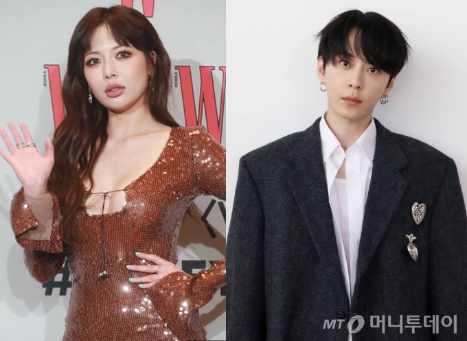 가수 현아, 용준형 /사진=머니투데이 DB, 블랙 메이드 제공