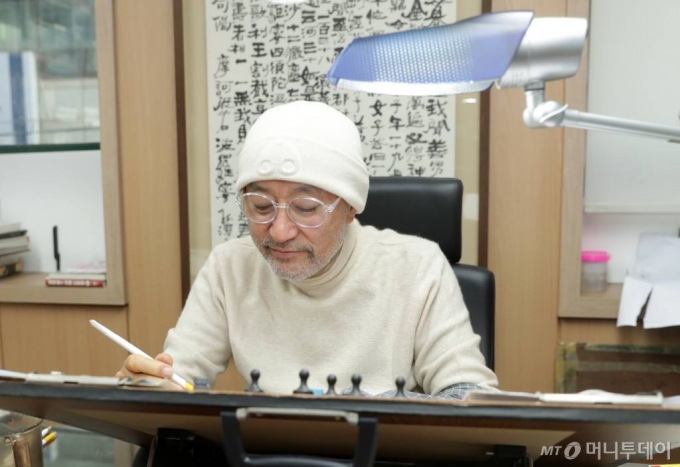 만화가 이현세 작가 인터뷰 /사진=김휘선 기자 hwijpg@