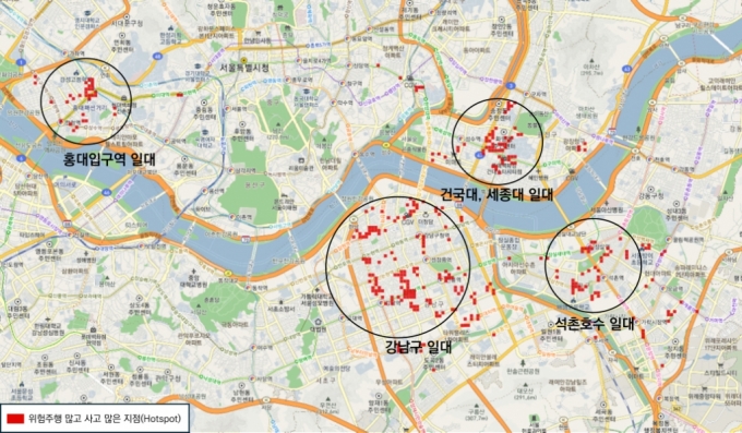 위험주행 많고 사고 많은 지점 /사진=한국교통안전공단
