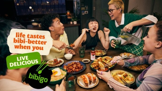 비비고 'Live Delicious' 글로벌 브랜드 캠페인 영상 갈무리. /사진제공=CJ제일제당