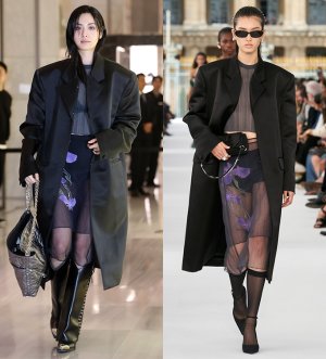 나나, 란제리 비치는 '파격' 시스루 패션…치명적인 매력