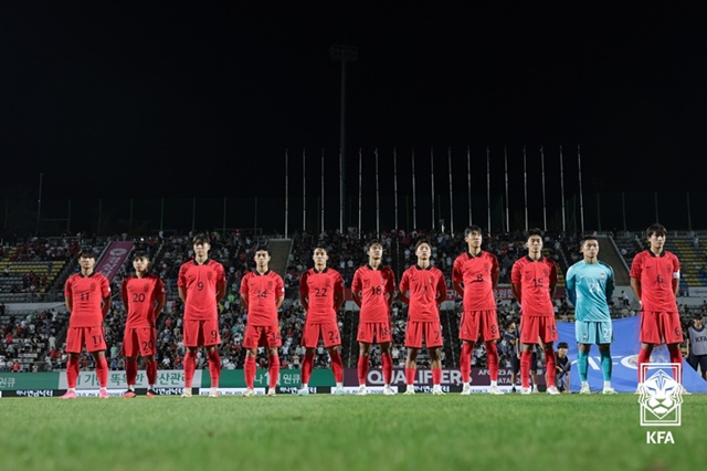 올림픽 축구대표팀. /사진=대한축구협회 제공