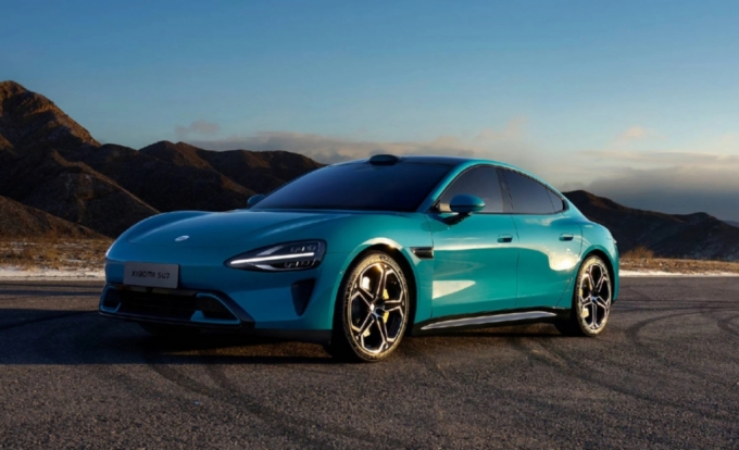 샤오미의 SU7/사진=웨이보 캡쳐