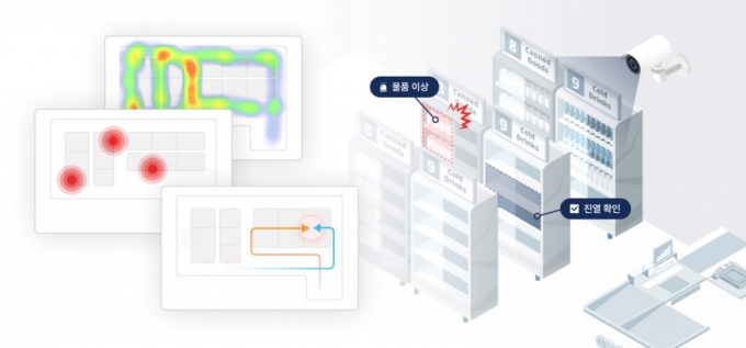 딥핑소스의 &#039;매장 케어링 솔루션&#039;이 적용된 매장의 모습 예시 /사진제공=딥핑소스