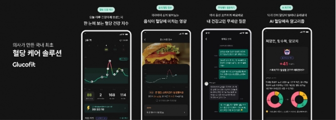 랜식의 AI 혈당관리 솔루션 &#039;글루코핏&#039;/사진제공=랜식