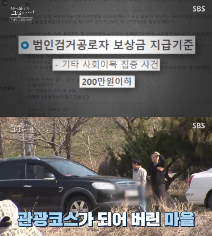 /사진=SBS &#039;꼬리에 꼬리를 무는 그날 이야기&#039; 