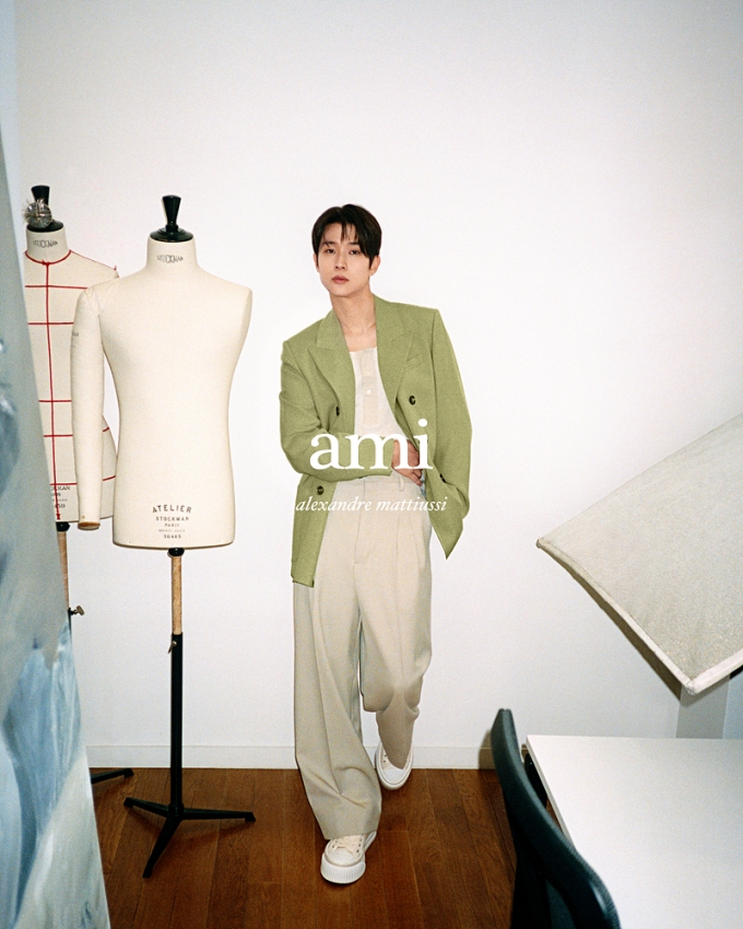 아미, 최우식과 24SS 캠페인 진행/사진=삼성물산 패션부문 