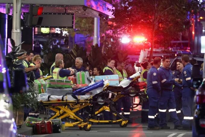 호주 시드니의 한 쇼핑센터에서 칼부림 사건이 발생해 6명이 숨지고 8명이 다치는 일이 벌어졌다. /AFPBBNews=뉴스1