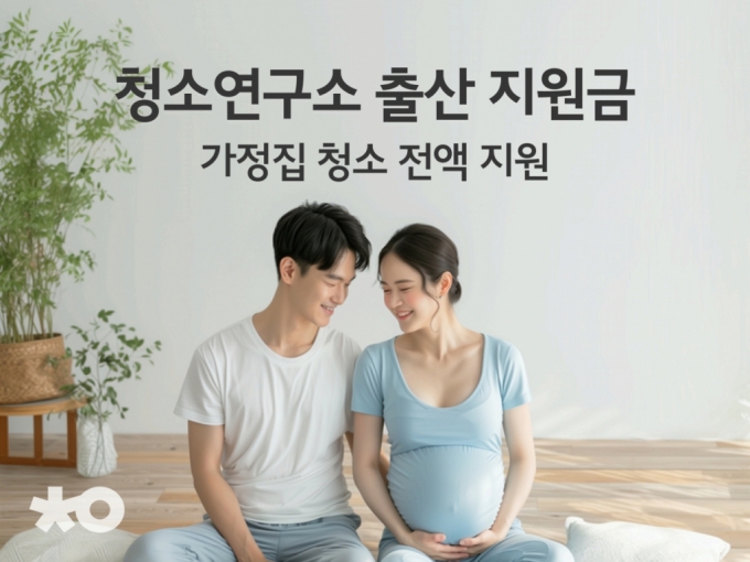 청소연구소, 예비 엄마 위한 &#039;청연 출산 지원금&#039; 프로모션/사진제공=생활연구소