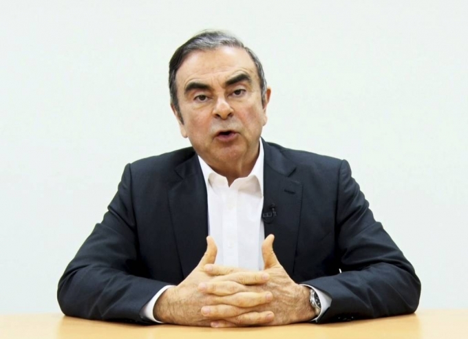 카를로스 곤 전 닛산 회장. /사진=도쿄(일본)AP=뉴시스