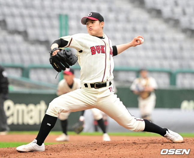 'ML보다 KBO 우선' 전체 1순위 유력 152㎞ 좌완, 생각보다 단호했다 "한국이 먼저입니다"