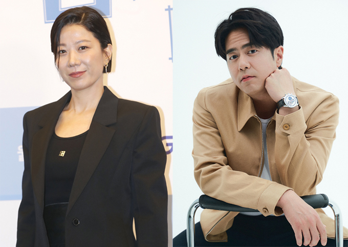 배우 전혜진과 전석호가 내년 방영 예정인 새 드라마 &#039;라이딩 인생&#039;서 부부 연기를 펼칠 예정이다. /사진=뉴스1, 에이스팩토리 제공