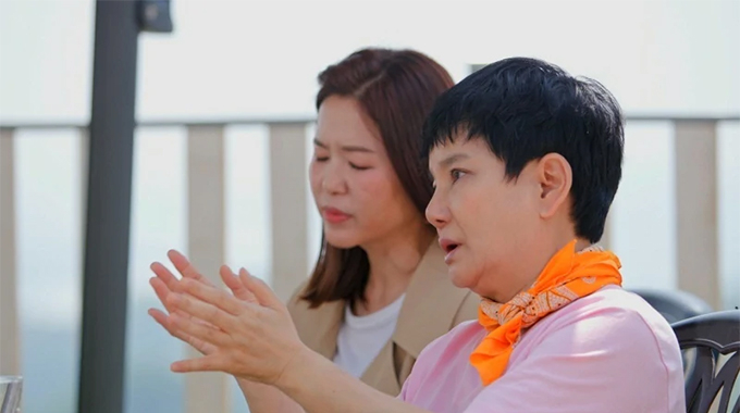코미디언 김지선, 배우 안문숙. /사진=KBS2 &#039;박원숙의 같이 삽시다&#039;