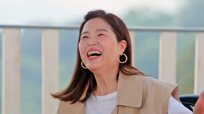 코미디언 김지선. /사진=KBS2 &#039;박원숙의 같이 삽시다&#039;