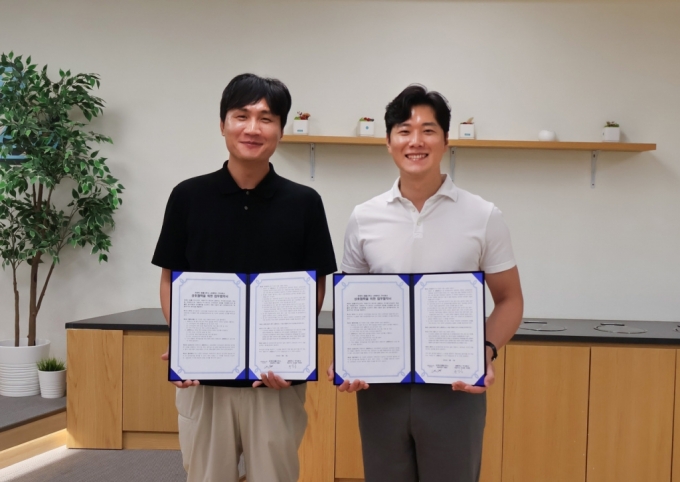  (좌측부터) 유상훈 JB벤처스 공동대표이사, 최철민 최앤리 법률사무소 대표변호사 /사진제공=최앤리법률사무스
