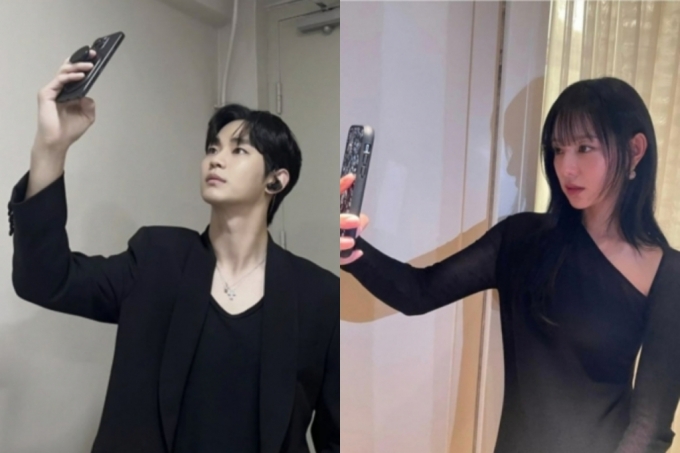 (왼쪽부터) 배우 김수현, 김지원 /사진=김수현 인스타그램, 김지원 인스타그램 캡처