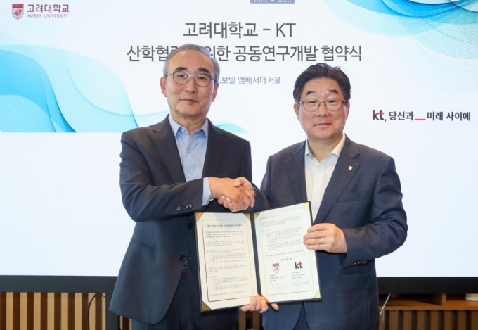 迵 KT ǥ() 赿    4  빮 뺸ھڹ輭 ȣڿ &#039;AICT   (R&D)  (MOU)&#039; üߴ. /=KT 