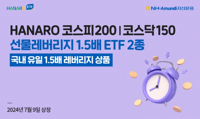 NH-Amundi, 코스피·코스닥 1.5배 레버리지 ETF 상장