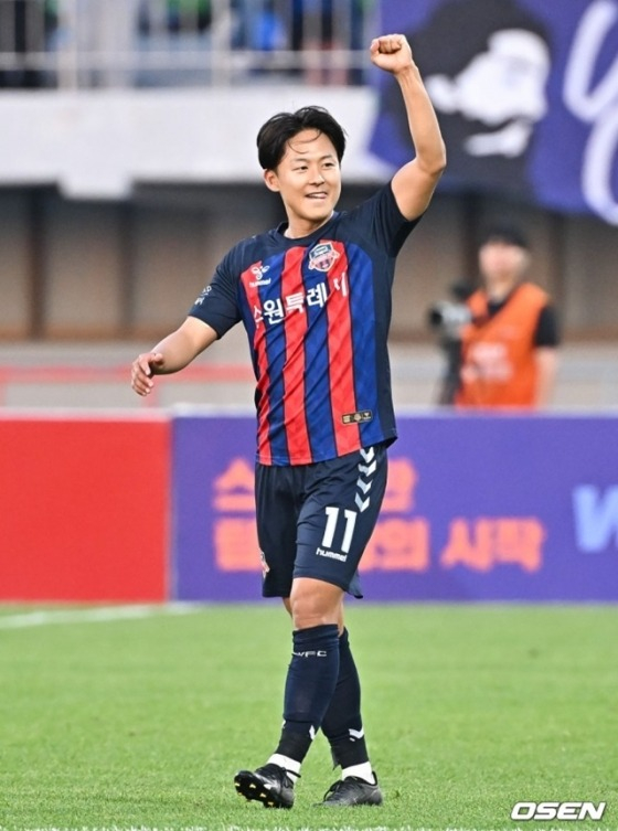 수원FC 이승우. /사진=OSEN