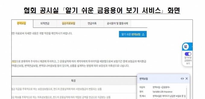 /사진제공=생명보험협회 