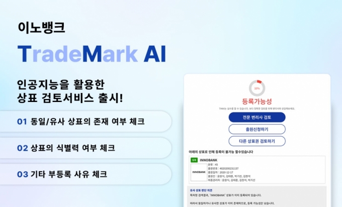 상표권 등록 가능성 AI로 확인…개발자 출신 변리사가 만든 서비스