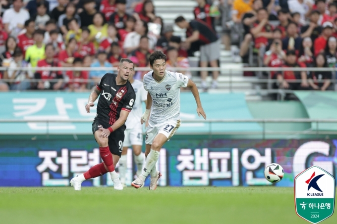 '17세' 강주혁 투입 효과→일류첸코 결승골! 서울, '선두' 김천 1-0 제압 [상암 현장 리뷰]