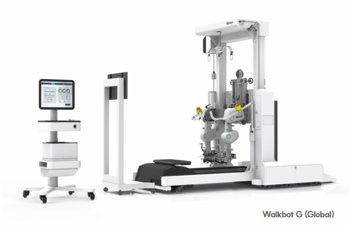 피앤에스미캐닉스 대표 제품 &#039;워크봇(Walkbot G)&#039; /사진제공=피앤에스미캐닉스