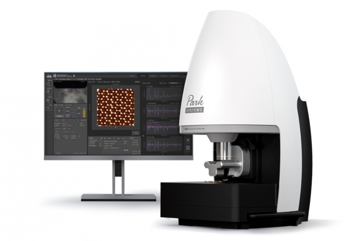 파크시스템스의 원자현미경 'Park FX40'. /사진제공=파크시스템스